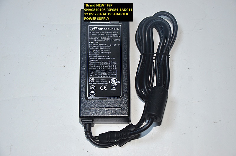 *Brand NEW* 12.0V 7.0A AC DC ADAPTER FSP FSP084-1ADC11 9NA0840105 POWER SUPPLY